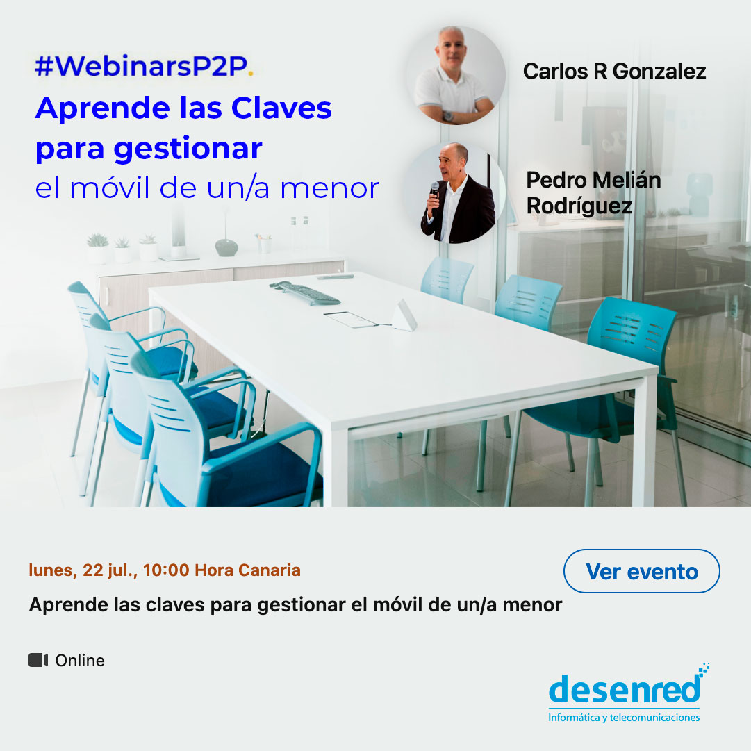 webinar aprender las claves para gestionar el movil de un menor